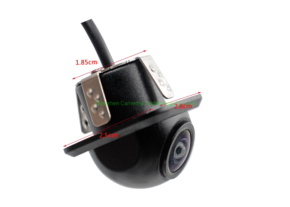 180 CCD Grau Objectiva Fisheye Carro Lateral Traseiro Vista frontal da Câmera de ângulo amplo inverter a Câmara de visão nocturna à prova de água