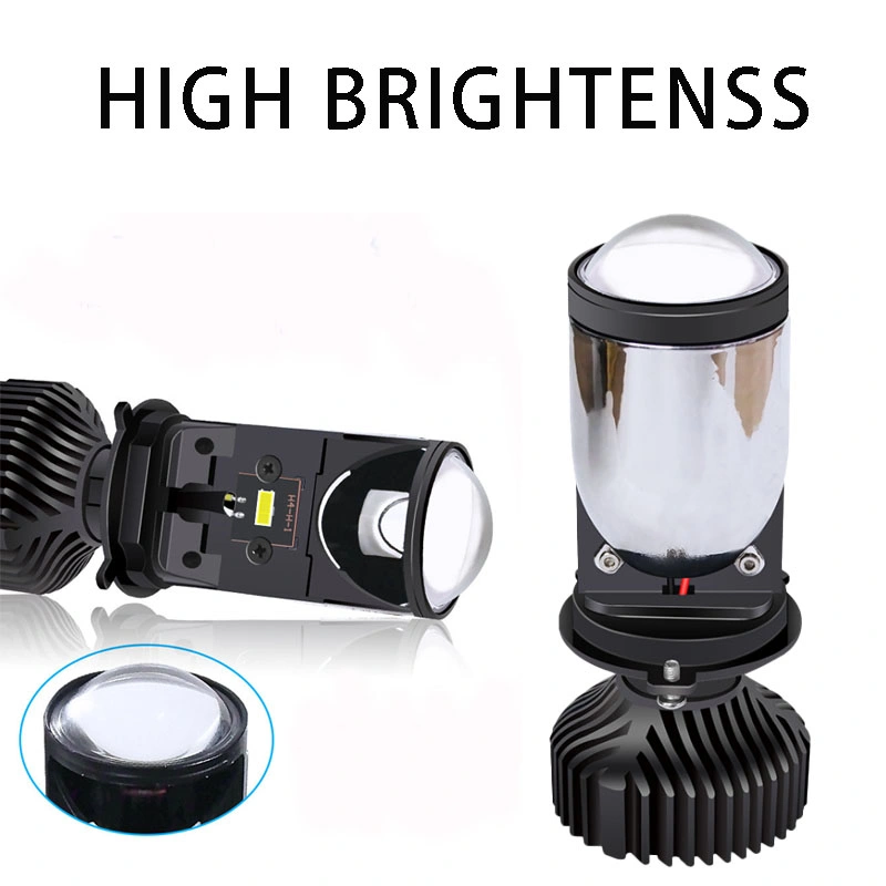 Focusing Light LED Mini Lens Car Styling Headlight Bulbs H4 Mini LED Projector Y6 with High quality/High cost performance 