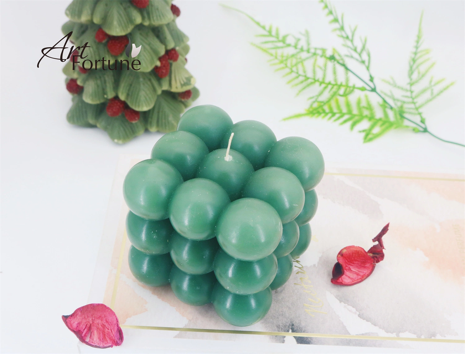 Soy Wax Art Candle Ins Style Luxury Fragrance Mold Candle for Home Decor