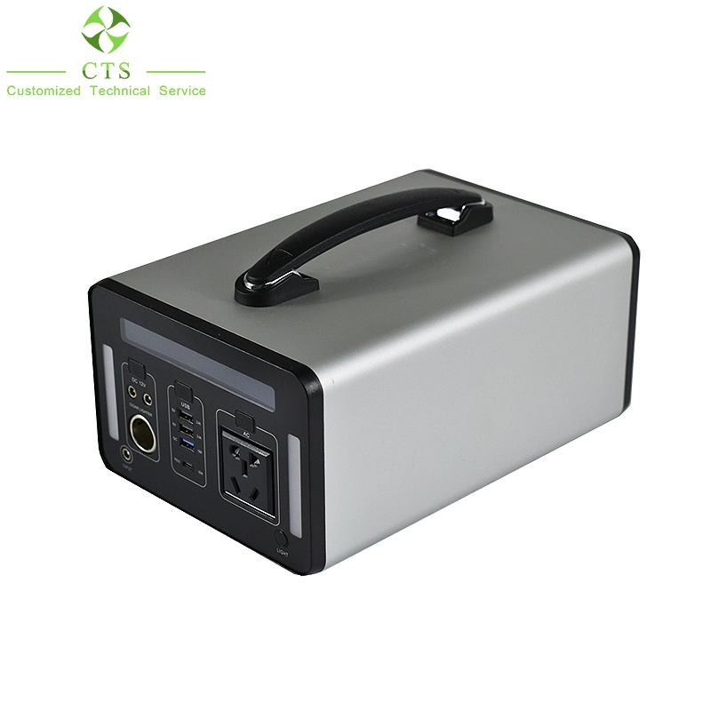 Batería DC de la estación de alimentación portátil 1000W 110V 220V LiFePO4 AC USB para Home Camping coches Jump