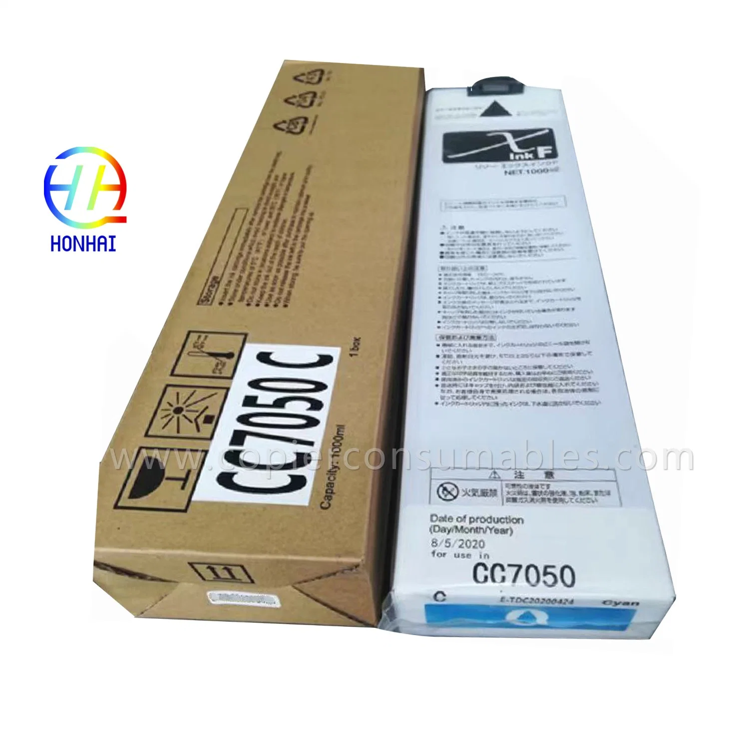 Ink Cartridge for Riso Cc7050 7150 3010 3050 7010 7050 9150 6300g Black Yellow Cyan Megenta