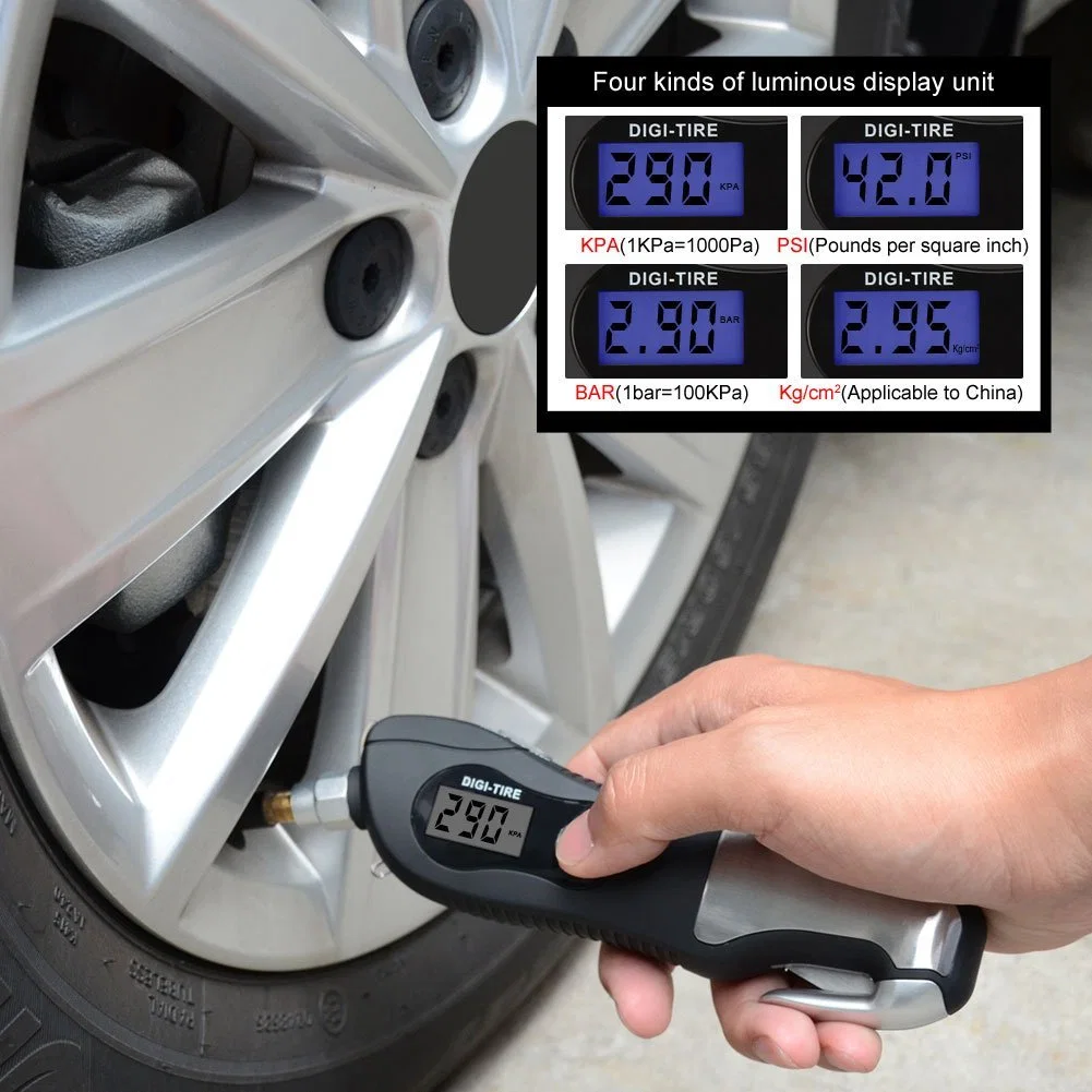 Powerful High quality/High cost performance  9 in 1 Digital Tire Gauge Tools