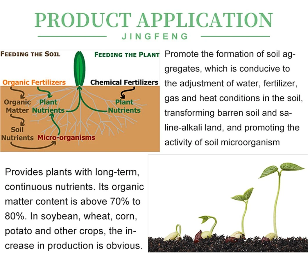 Fertilizantes orgánicos ácidos húmicos ácidos húmicos de sales de potasio en polvo de un 98%