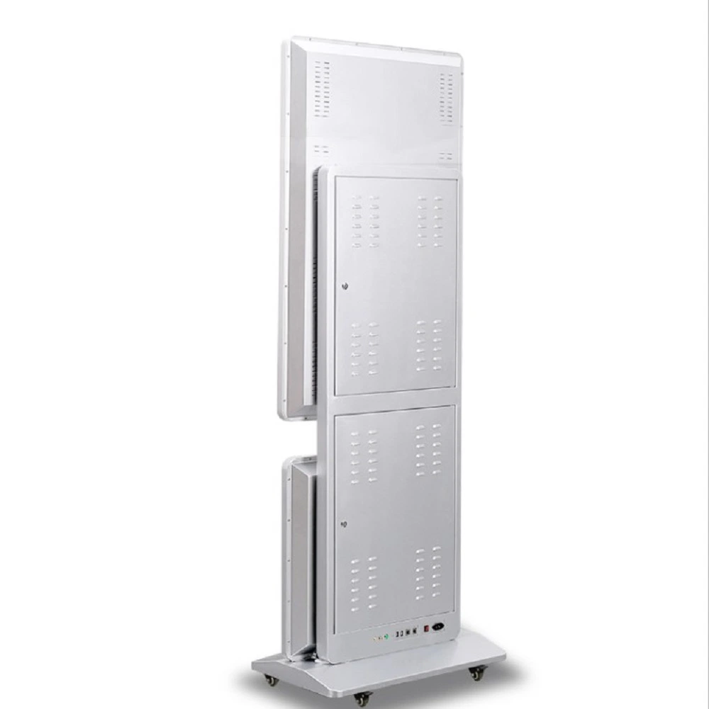 32" 43" 49" 55" 65" Inch Floor Standing Kiosk Auto Rotating Bracket 360 Degree Rotate LCD Advertising Display