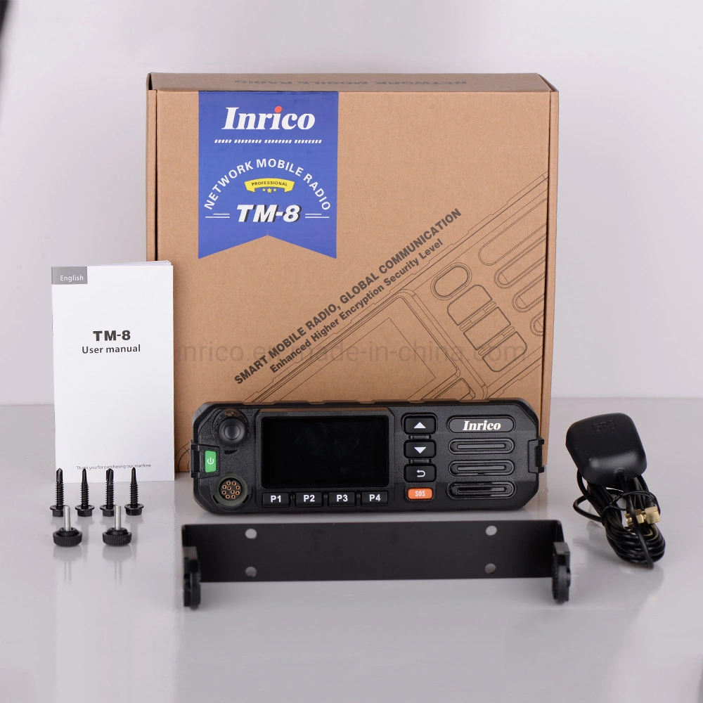 Inrico TM-8 le dernier réseau 3G étanche longue portée mobile Radio