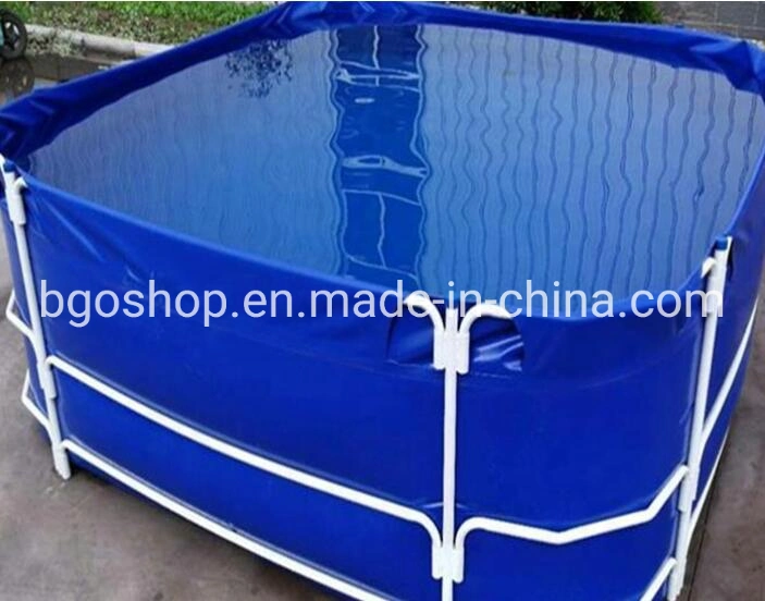 Tarpaulin Aquarium Fish Pond PVC Plastic Fish Farming Tank