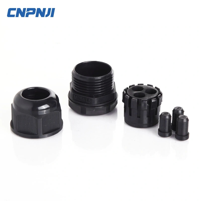 Plastic Connector Multi Hole 4 Holes Nylon Cable Glands with RoHS