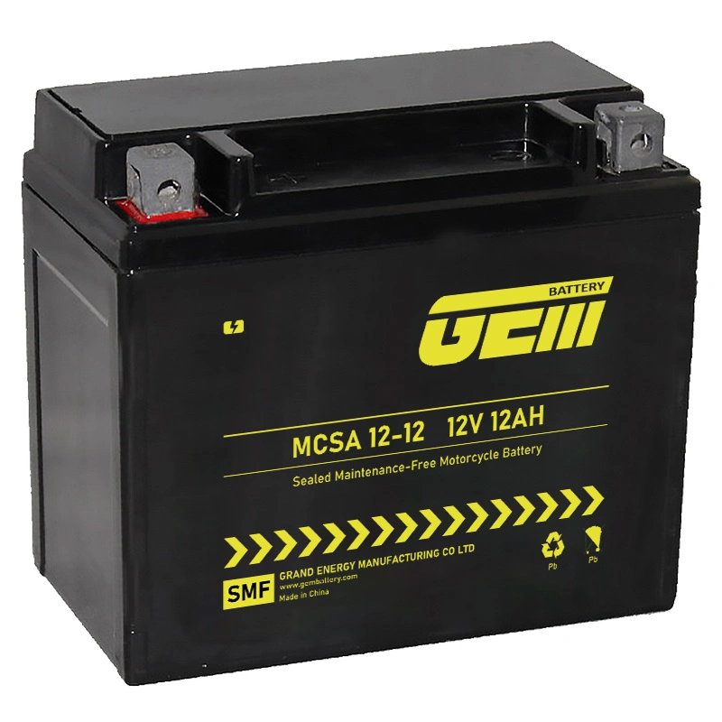 Motorrad Gel Batterie 12V 7AH &amp; 9Ah 12Ah Tiefzyklus VRLA AGM Batterie / versiegelte Bleiakkus wartungsfreie und wiederaufladbare Batterie