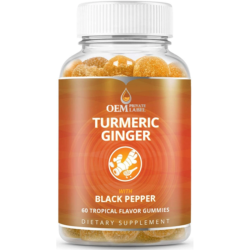 Healthcare Food Supply Turmeric and Ginger Gummies Private Label Healthcare