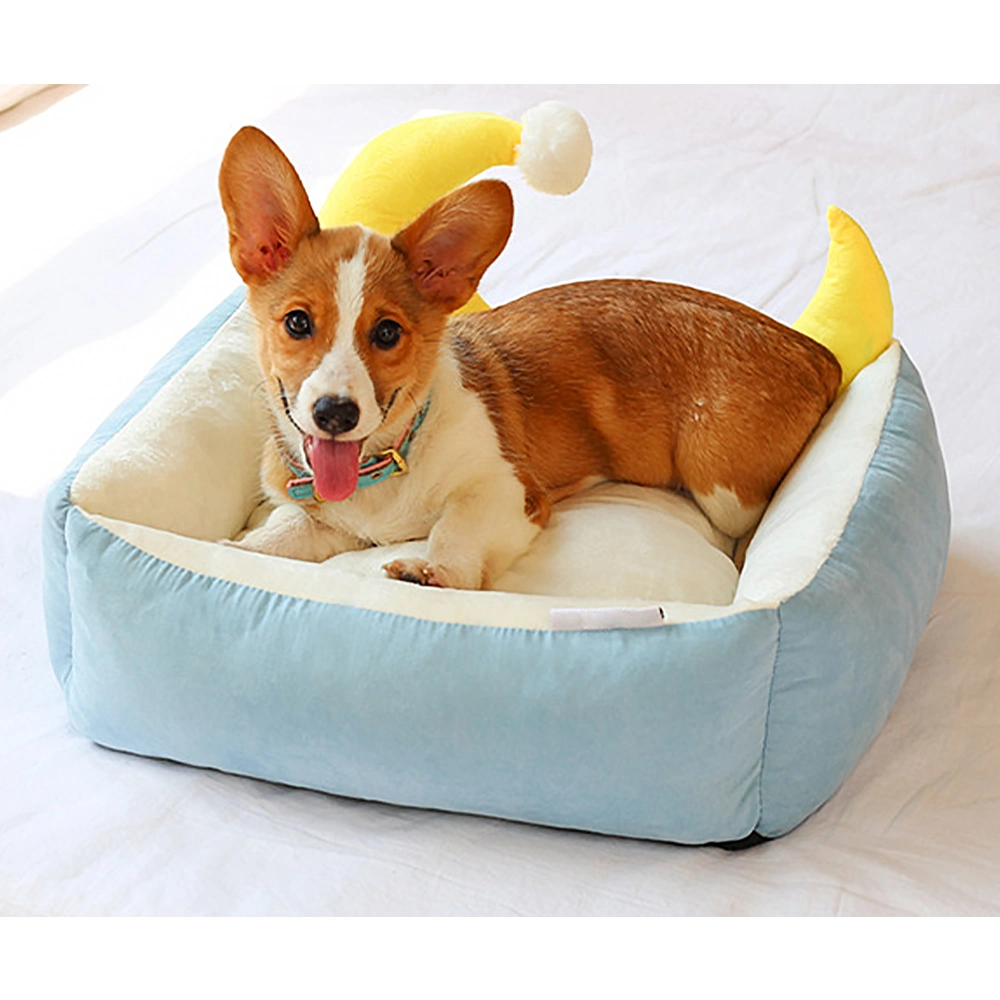 Modern Soft Cotton Winter Warm Puppy Sofa Pet Bed for Dogs Cats