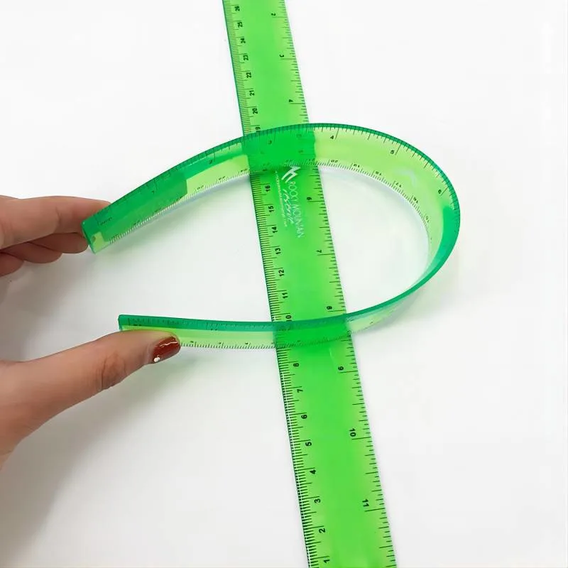 Customised 30cm Flexible Plastic Ruler