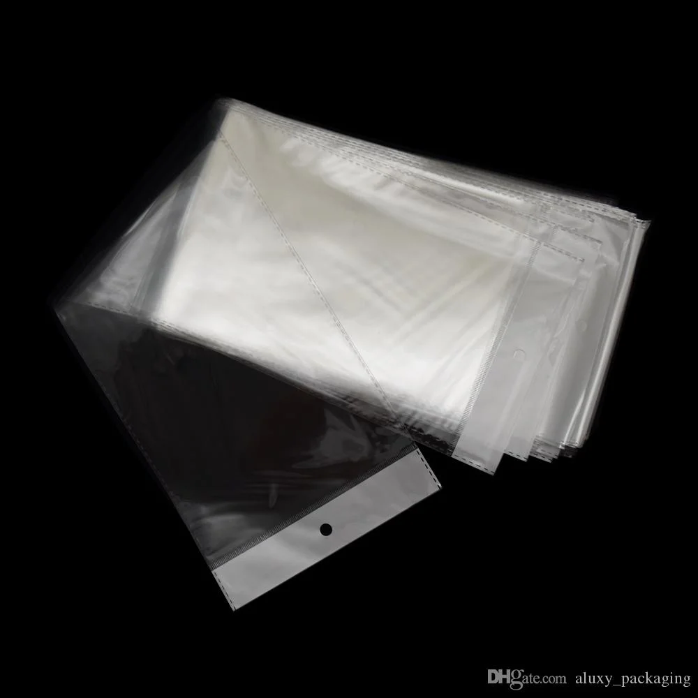 Transparent Clear Plastic BOPP OPP Bags for Packaging