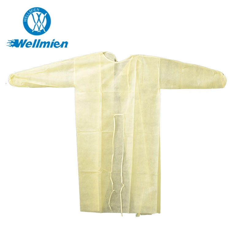 AAMI уровня 2 одноразовые медицинские проверки вирусов питания нетканого материала хирургических водонепроницаемый защитную одежду медицинских изоляции платье для человека тестовой лаборатории хирургии использовать