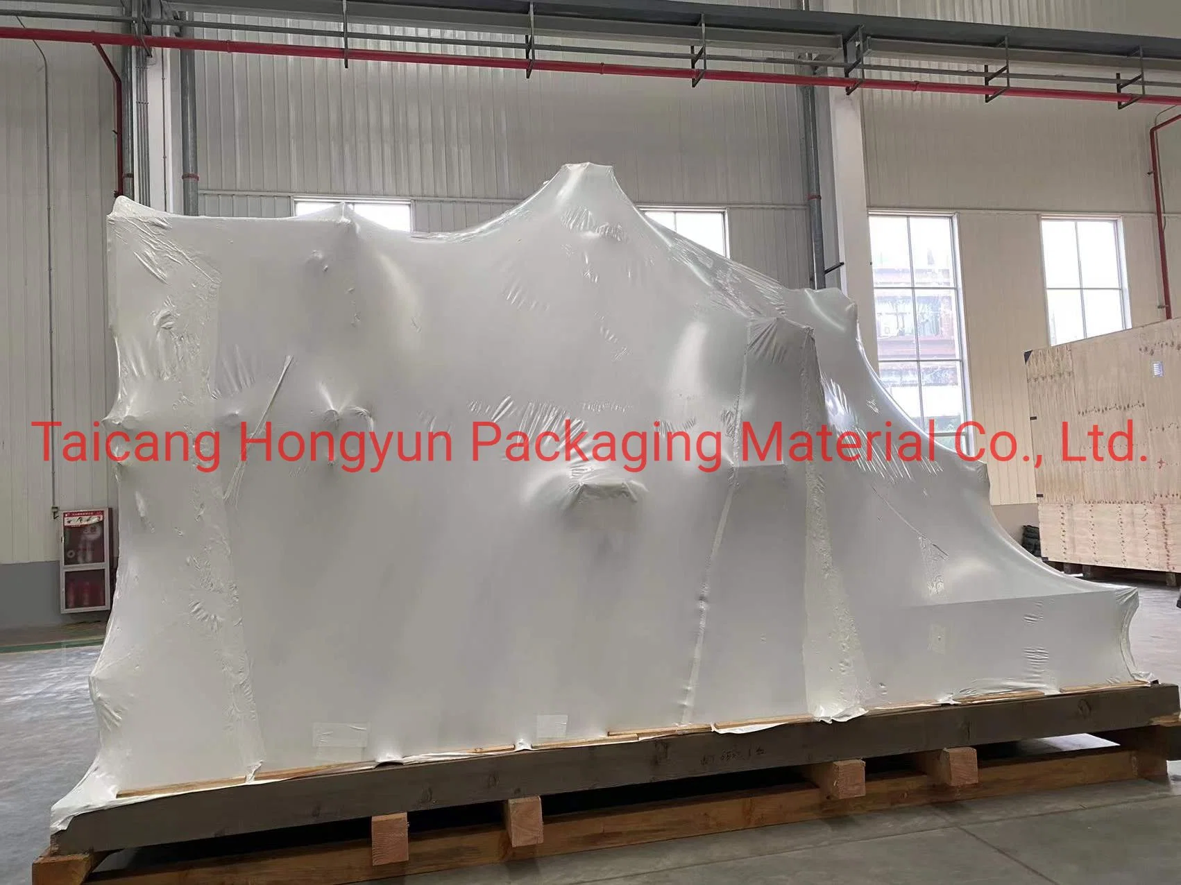 12m 14m Construction Usage and PE Material Fireproof Shrink Wrap