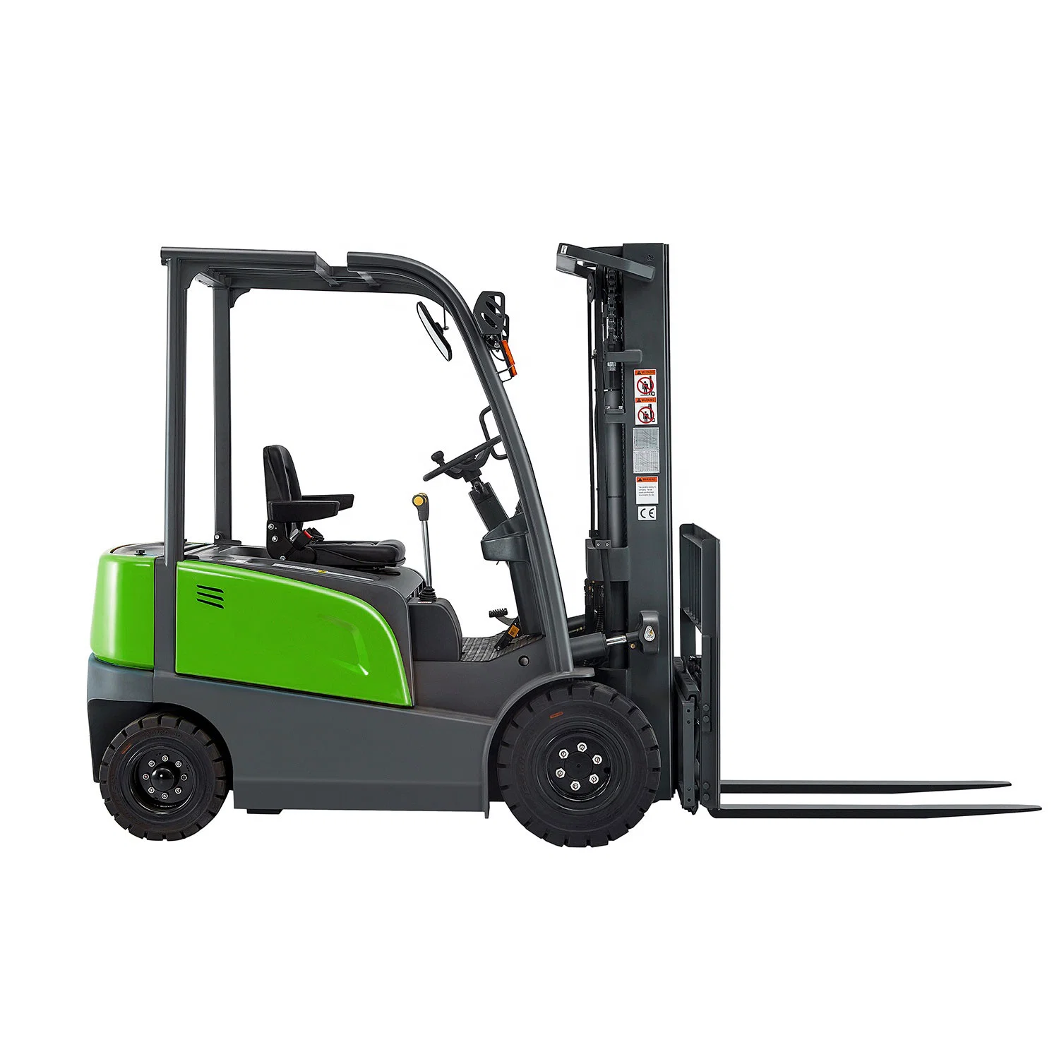 Large Load Capacity 3.5t/Ton 3500kg Dual Controller Design Electric Forklift Used in Warehouse