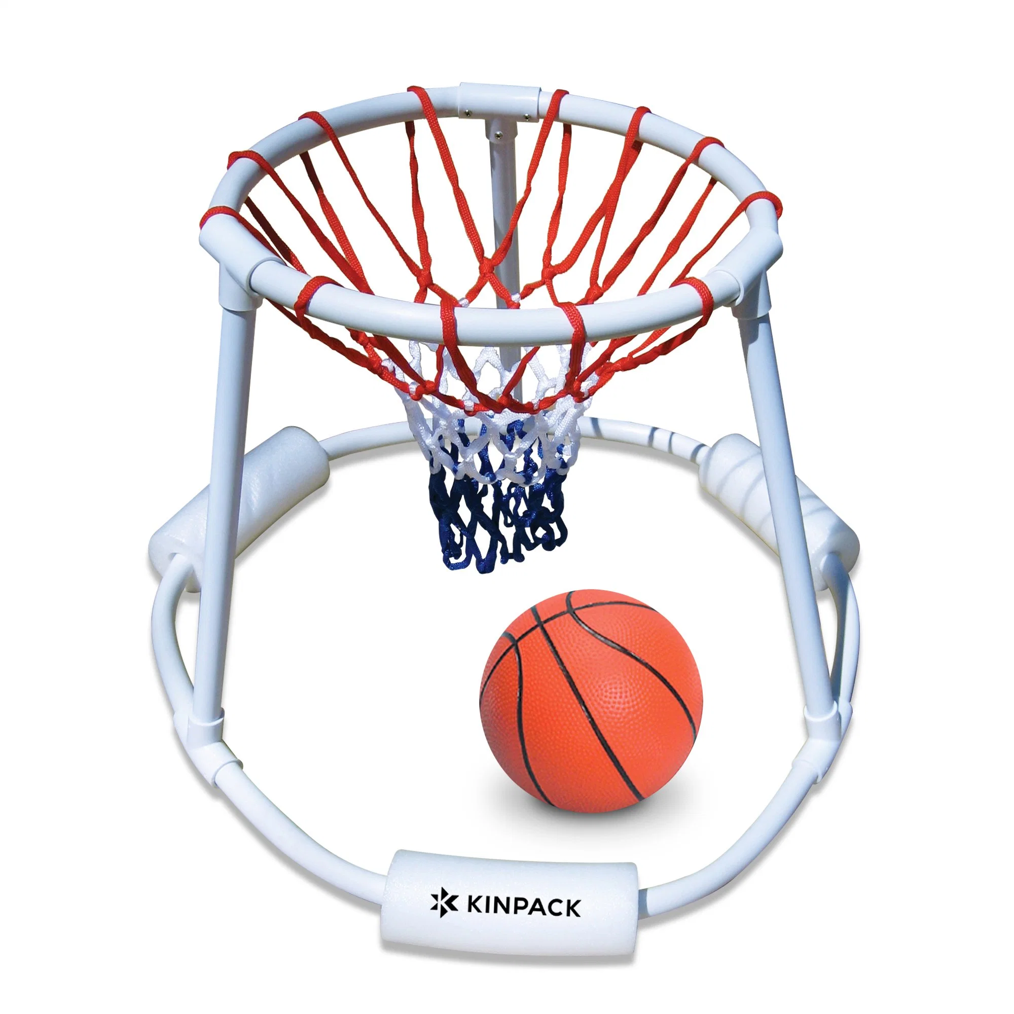 Kinpack Plastic Swimming Pool Float Basketball Hoop for Kids