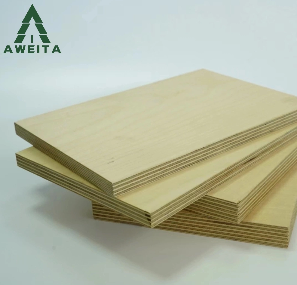 Okoume/Bintangor Veneered Poplar Timber Commercial Plywood