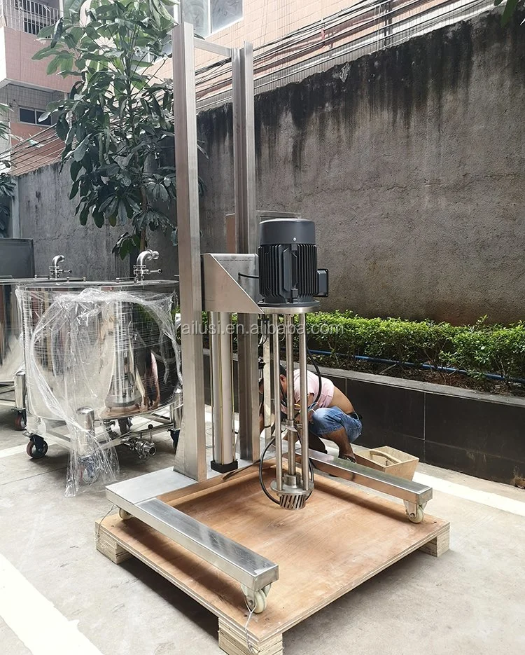 Mixing Dispersing Machine Emulsifying Homogenizer Lifting Mixer High Shear Mixer