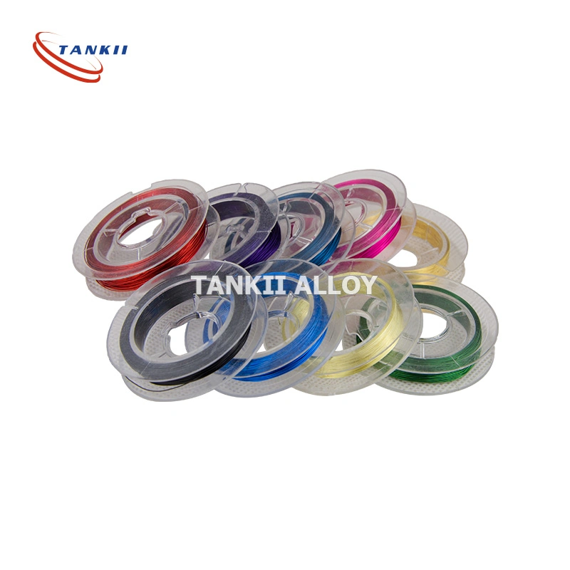 0.1mm 180 class Enameled Polyurethane Nichrome Wire High Temperature Colored Wire