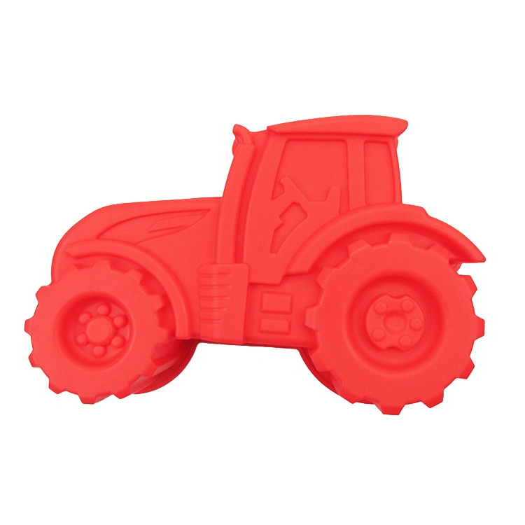 3D Large Locomotive Cake Molds Pan Silicone Tractor Mold for Chocolate Cake Baking Kitchen Tool