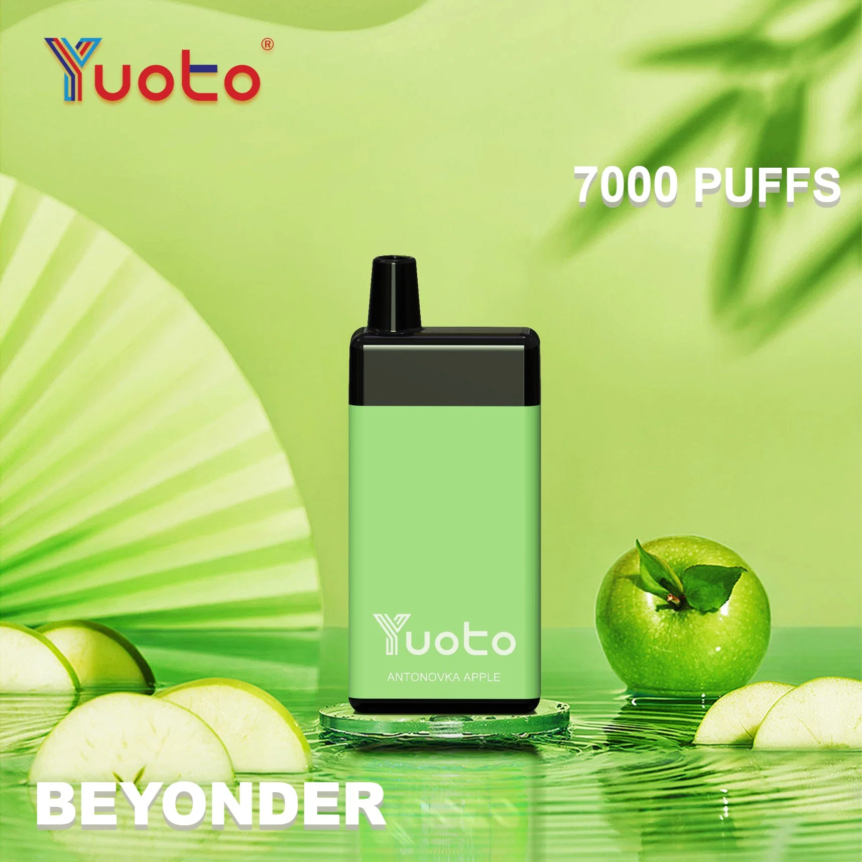 Adjustable Air Resistance Yuoto Beyonder 7000 Puffs Disposable/Chargeable Vape 5% Nicotine