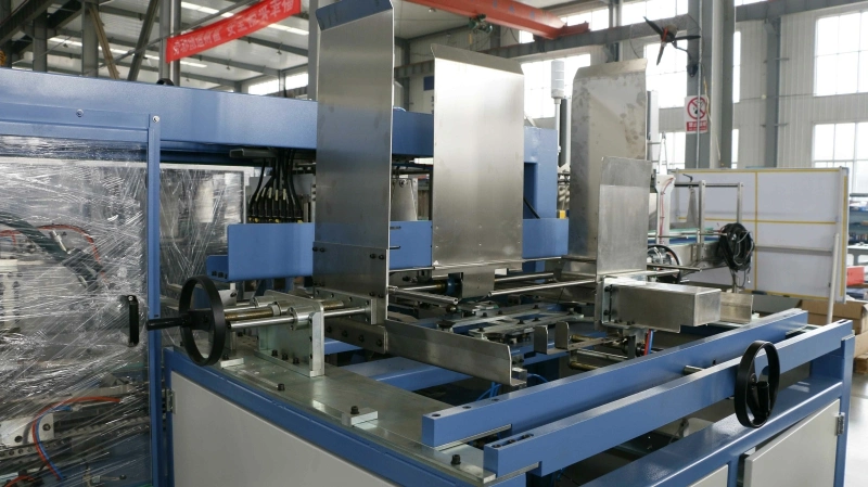 Auto Carton Box Packer máquina de envasado para agua mineral embotellada Línea de producción