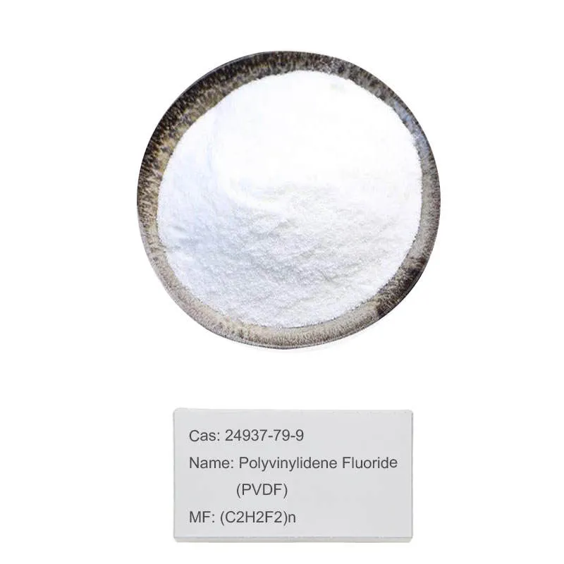 High Purity 99.9% PVDF Polyvinylidene Fluoride CAS No: 24937-79-9 with Best Price