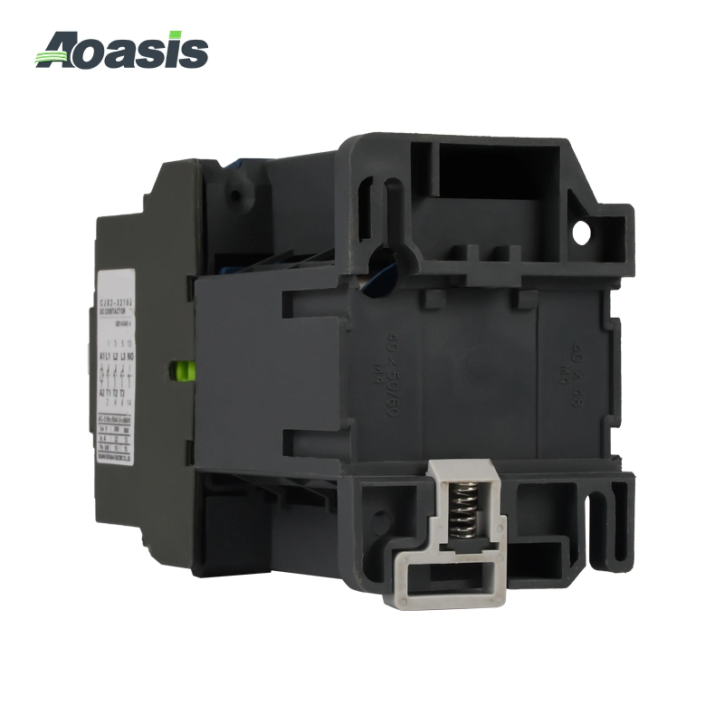 Aoasis Cjx2-32Z DC Contactor LC1 من النوع 32A AC3 GB14048.4 Electric ملامس ثلاثي الأقطاب