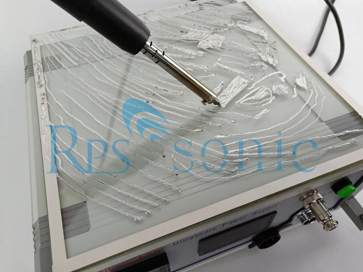 60kHz Ultrasonic Soldering Iron Equipment with Digital Generator