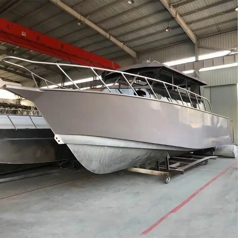 7.5m 25FT Easy Craft Full Cabin Aluminum Fishing Boat Yacht Luxury Yacht Commercial Boat