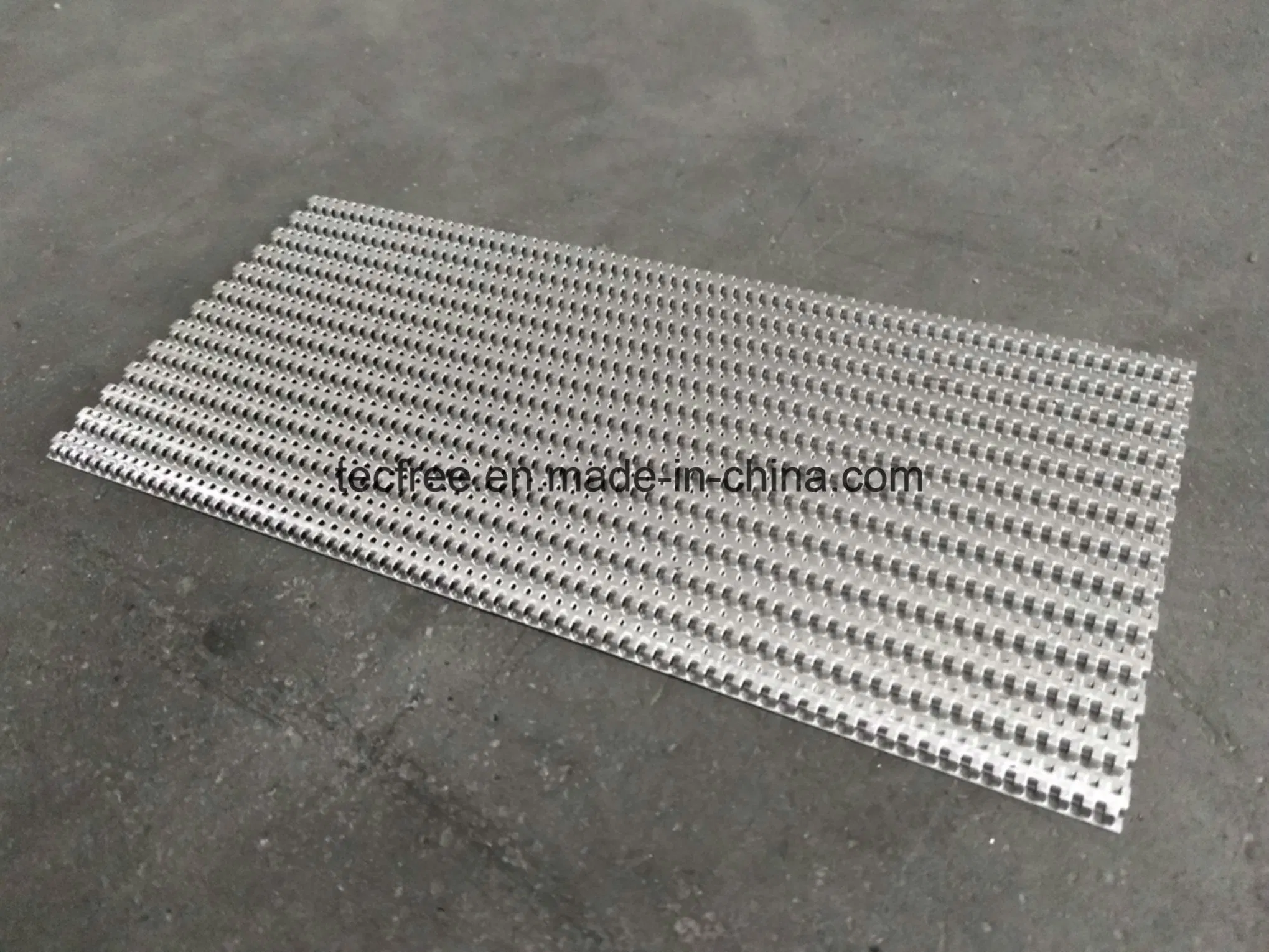 Stainless Heat Exchanger Serrated Fin