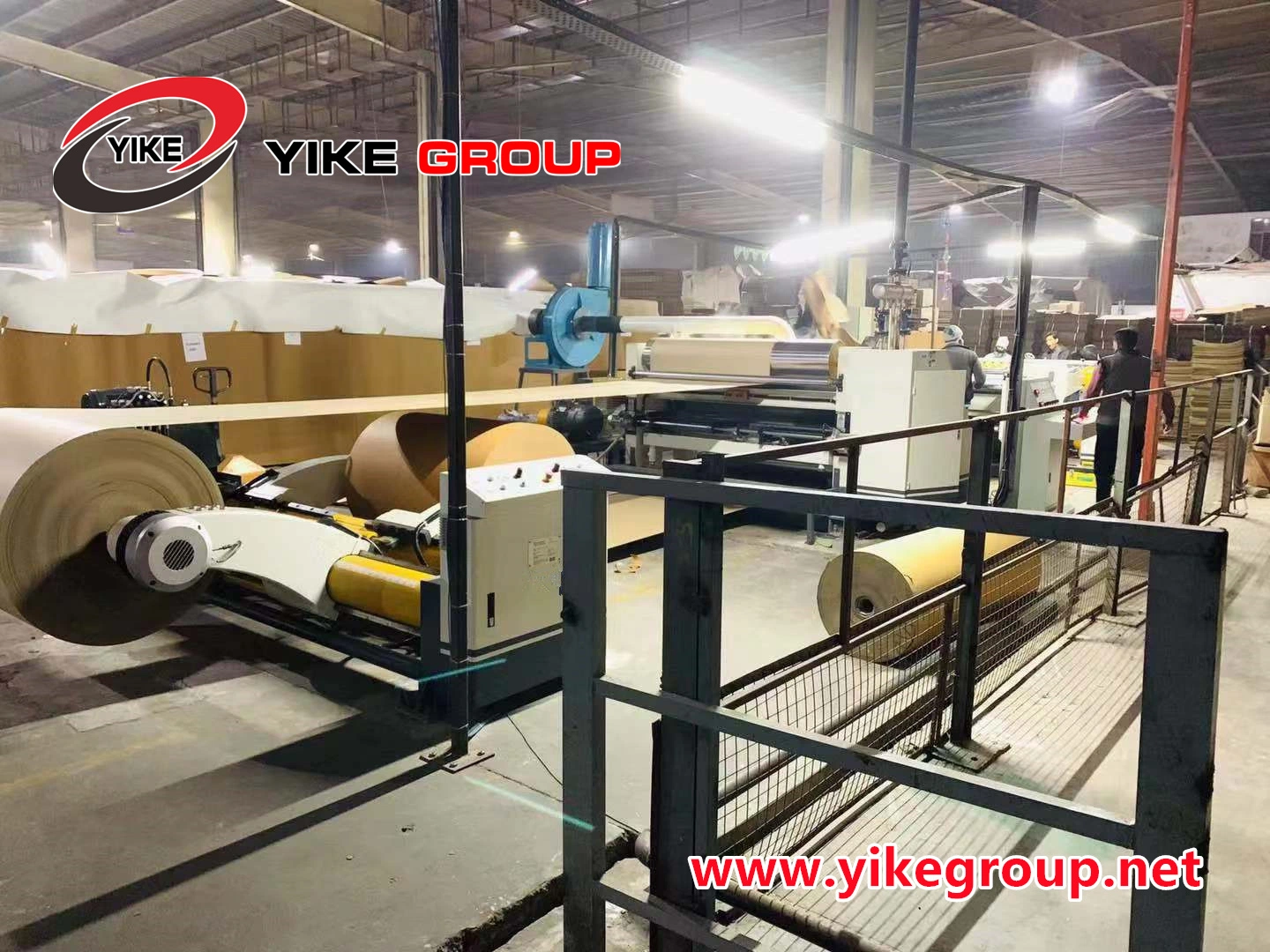 2ply Corrugated Cardbord Production Line for Corrugated Paperboard Making