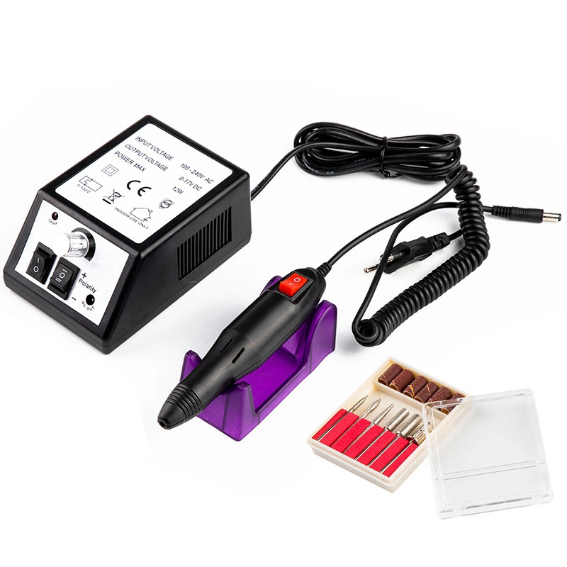 Private Label Nail Drill Electric 2000 Rpm Professional Manicure and Pedicure Nail Drill Kit