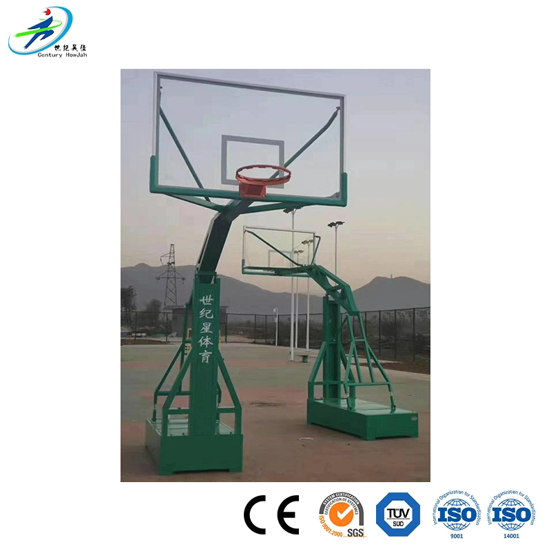 Century Star Basketball Equipment Supplier Лучшее спортивное оборудование для работы вне помещений Портат Баскетбольная подставка с застежкой/регулируемая баскетбольная стойка