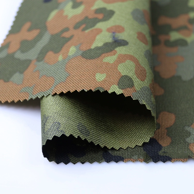 Good Colour Fastness Camouflage Polyester Coated Army Cover Airtight TPU Outdoor Fabric