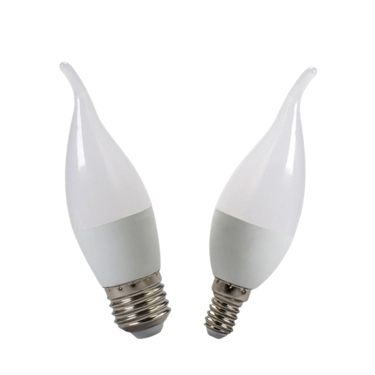 Indoor 3/5/7W E14 E27 Small Candle Bulb Candle Decoration