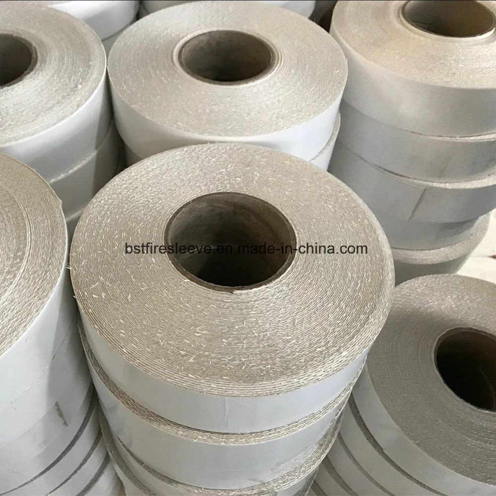 Heat Resistant Silica Fabric with Pressure-Sensitive Adhesive Coating One Side