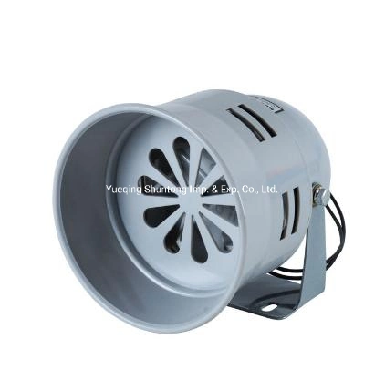 Sntoom Ms-290 High-Speed Rotating Grey Alarm Sound Electric Continuous Alarm Horn Motor-Driven Tornado Mini Siren Horn