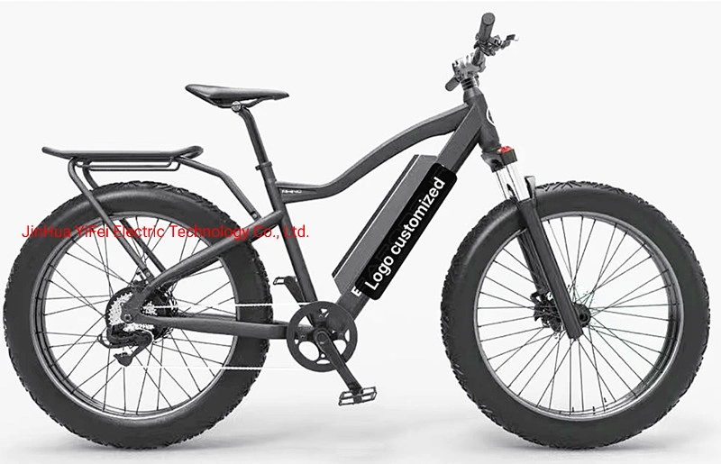 شهادة CE ركوب الدراجة الهوائية الطويلة في الجبال الإطار الدسم 26 بوصة مصنع دراجات كهربائية 48 فولت