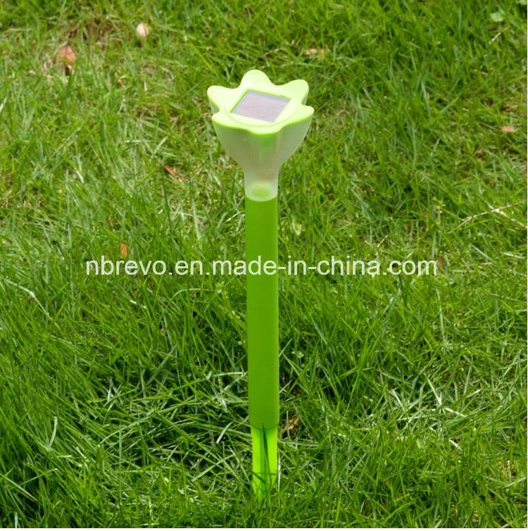 Solar Garden Flower Stake Light for Decoration (RS008)