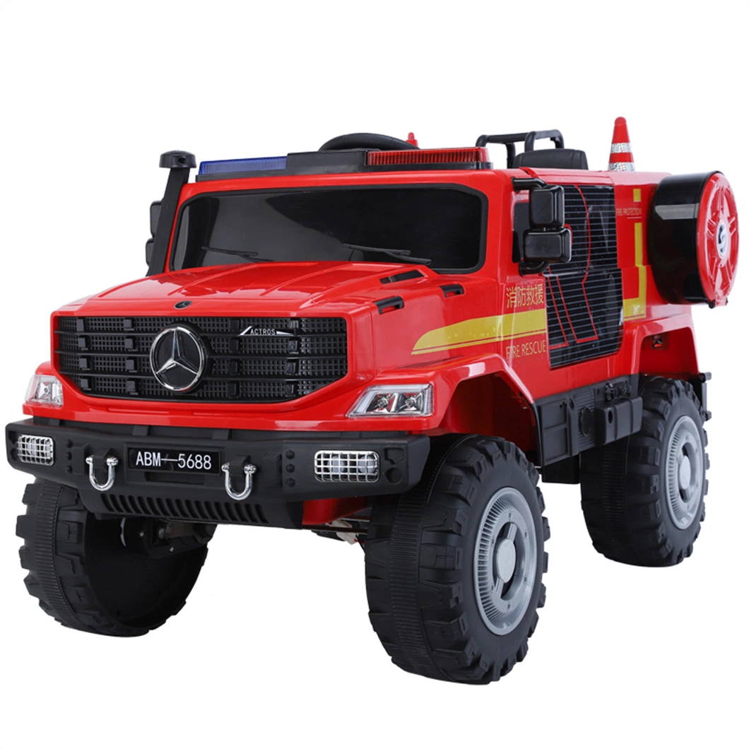 Four-Wheeled Remote Control Fire Truck Children Electric Toy Car