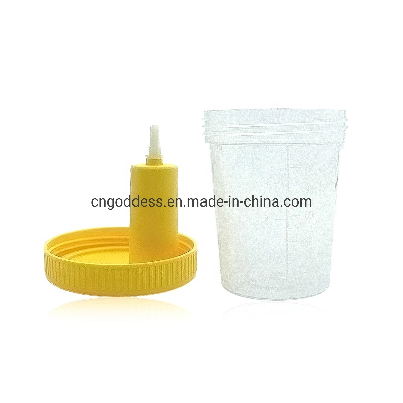 Clean Urine Cup 30/40/60/90/120ml with a Collection Tube PP Vacuum Urine Container for Hospital