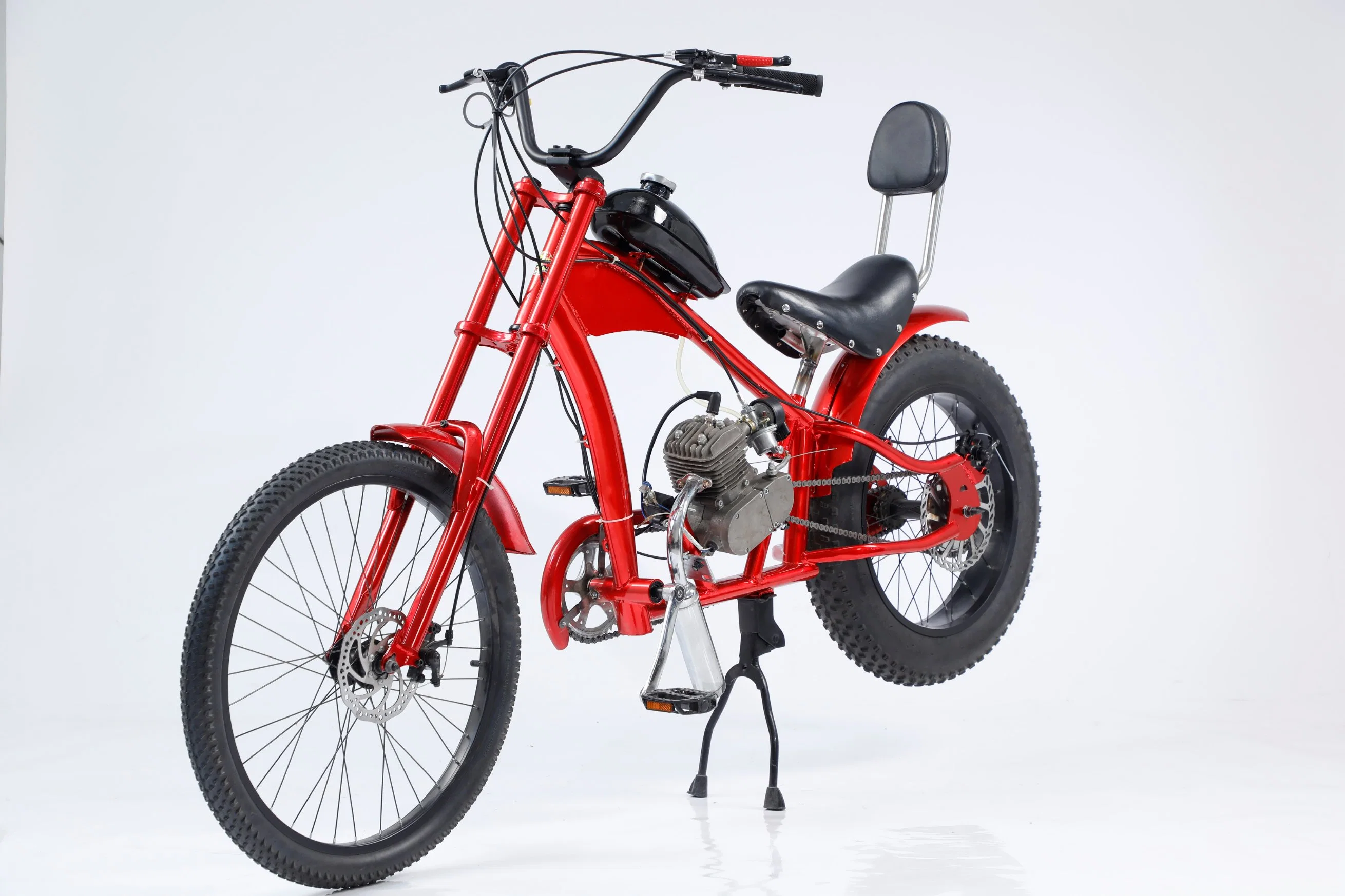 DIY ciclomotor de Gas Scooter disco freno 2 Carrera 80cc bicicleta