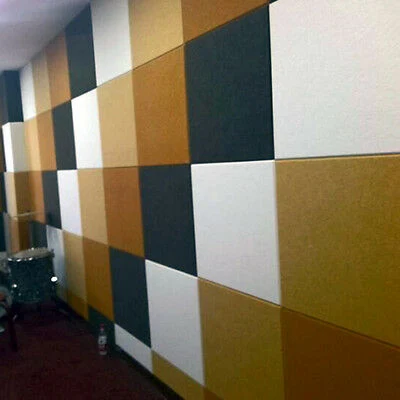 100% Excellent Polyester Fiber Sound-Absorption Panels in Various Shapes