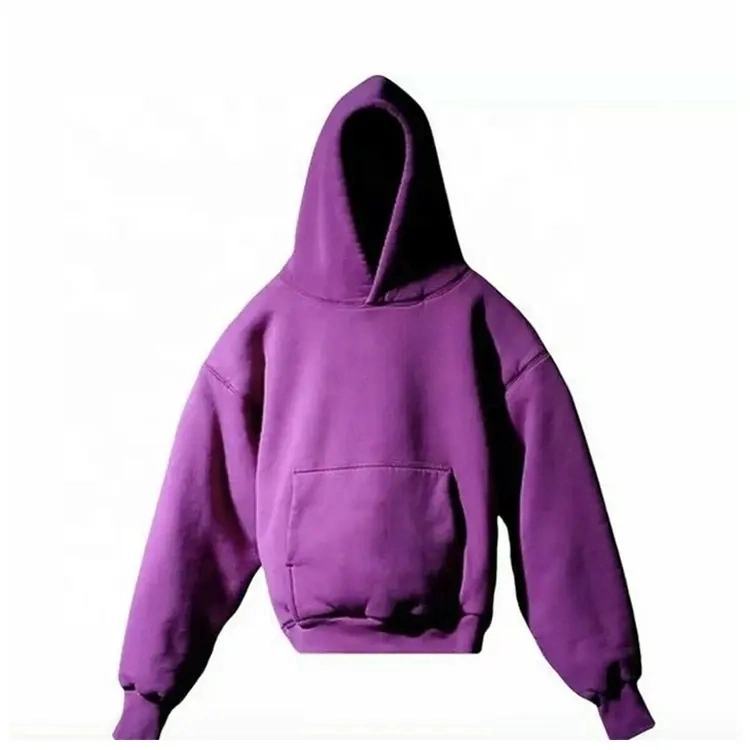 Hoodies recortados para homem com espessura de Baggy de 100% algodão de melhor qualidade Hoodie com essenciais pesados