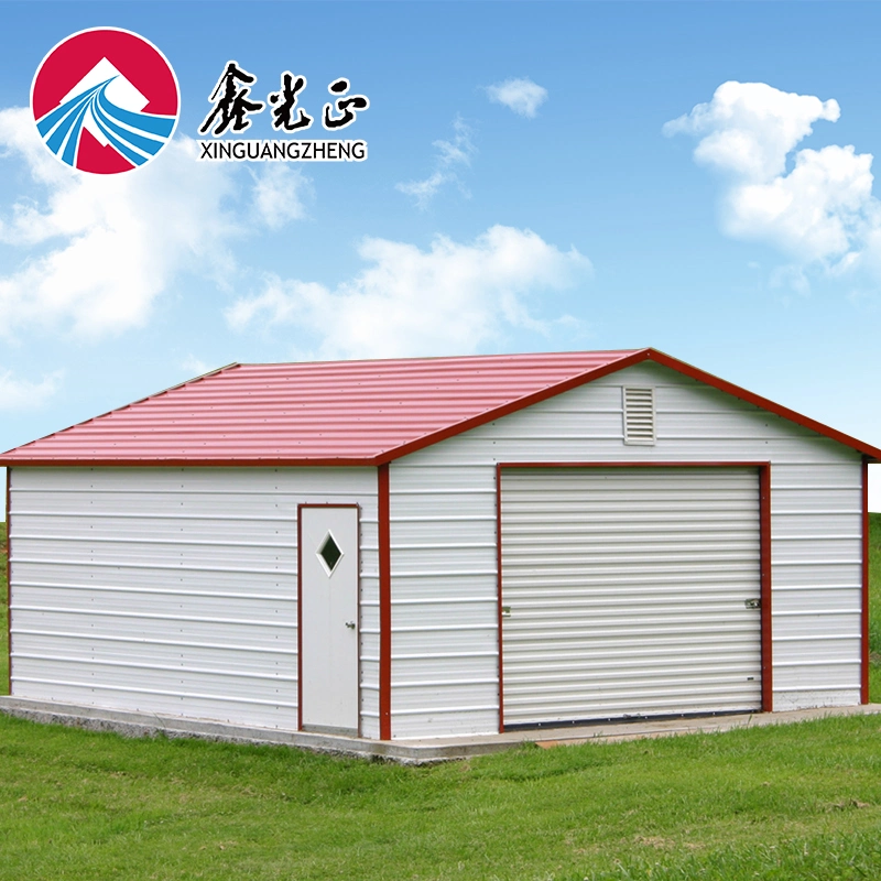 Light Steel Structure Frame Garage Carport Canopy Metal Shelters for Sale