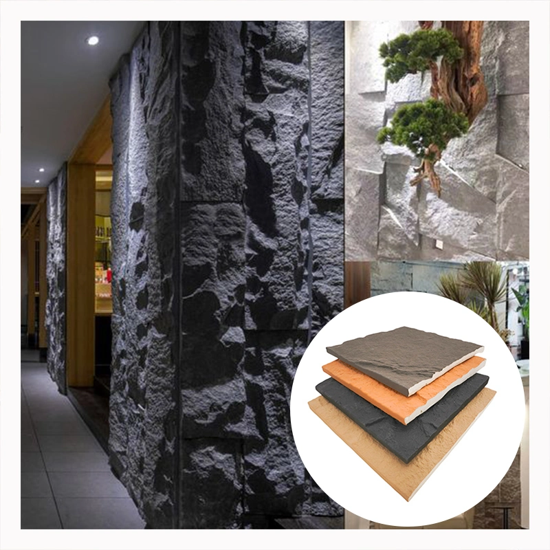 عرض خاص مواد البناء خفيفة الوزن Claddy PU faux Stone Wall اللوحات