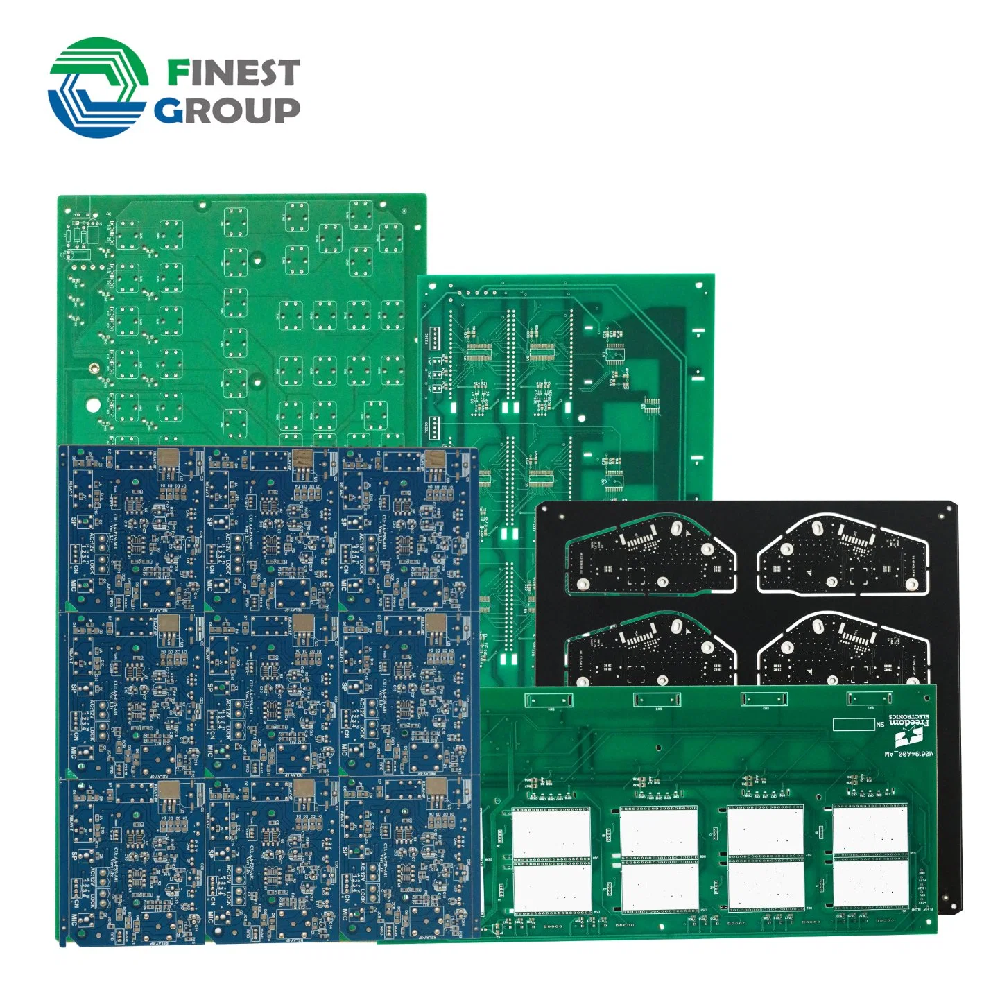 لوحة الدوائر المطبوعة 1000W 2sc5200 2SA1943 مضخم صوت صغير HDI شركة تصنيع لوحة PCB