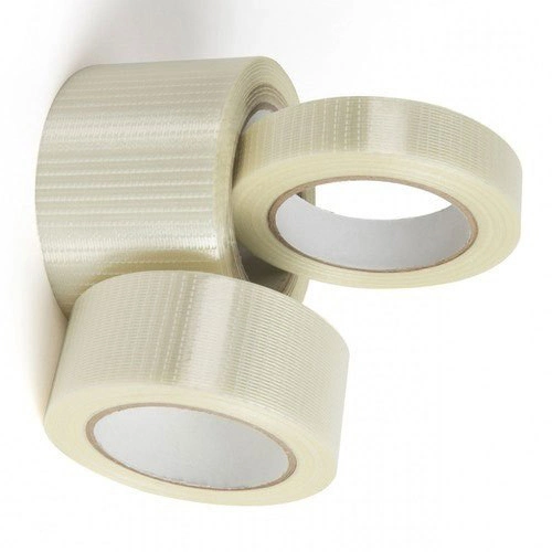 Heavy Duty Reinforced Bi-Directional Double Sided Adhesive Cross Filament Tape for Foam Sealing Strip