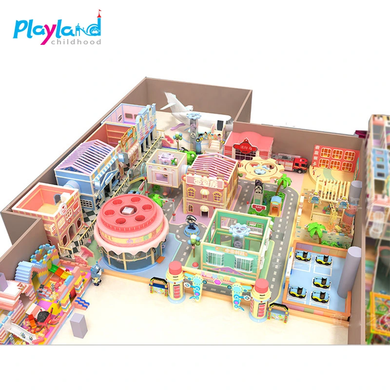 Hot Sales of Plastic Indoor Playground Playground for Children Birthday Party